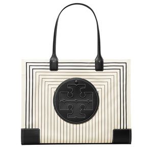 Tory Burch Ella Box Stripe Tote